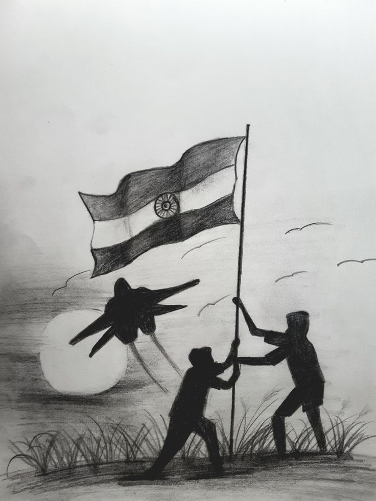 two people holding a flag in the sand