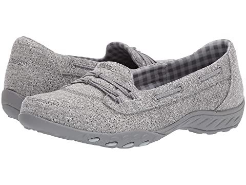 SKECHERS Breathe-Easy - Good Influence - zappos.com Skechers Shoes Women, Shoes Skechers, Womens Boat Shoes, Skechers Women, Comfy Shoes, Skechers Shoes, Signature Logo, Womens Oxfords, Shoes Women