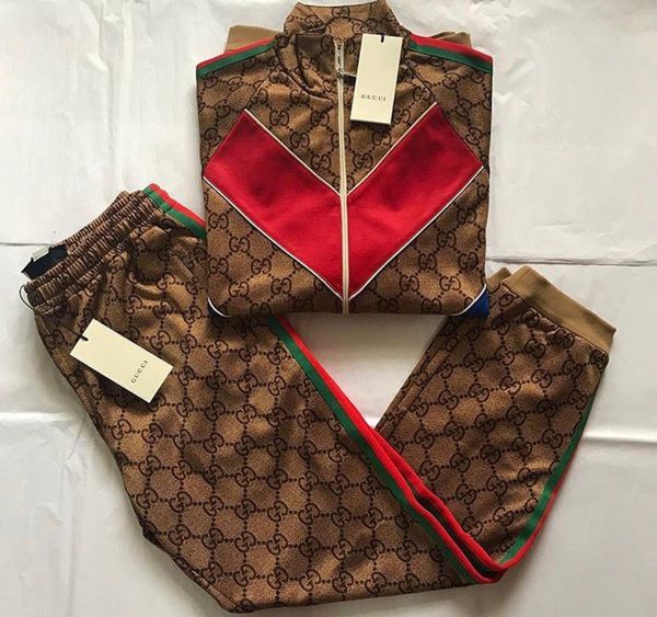 Gucci Tracksuit for Sale in Carteret, NJ - OfferUp | Gucci outfits, Gucci  jacket, Gucci men shoes