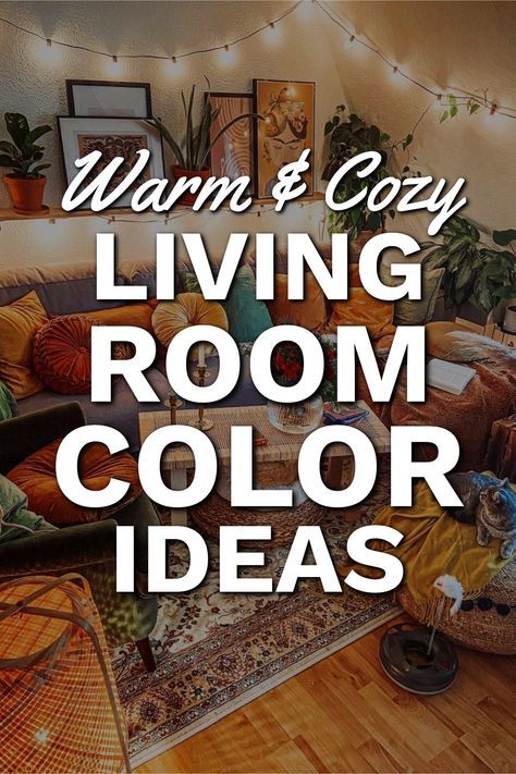 living room color ideas warm and cozy