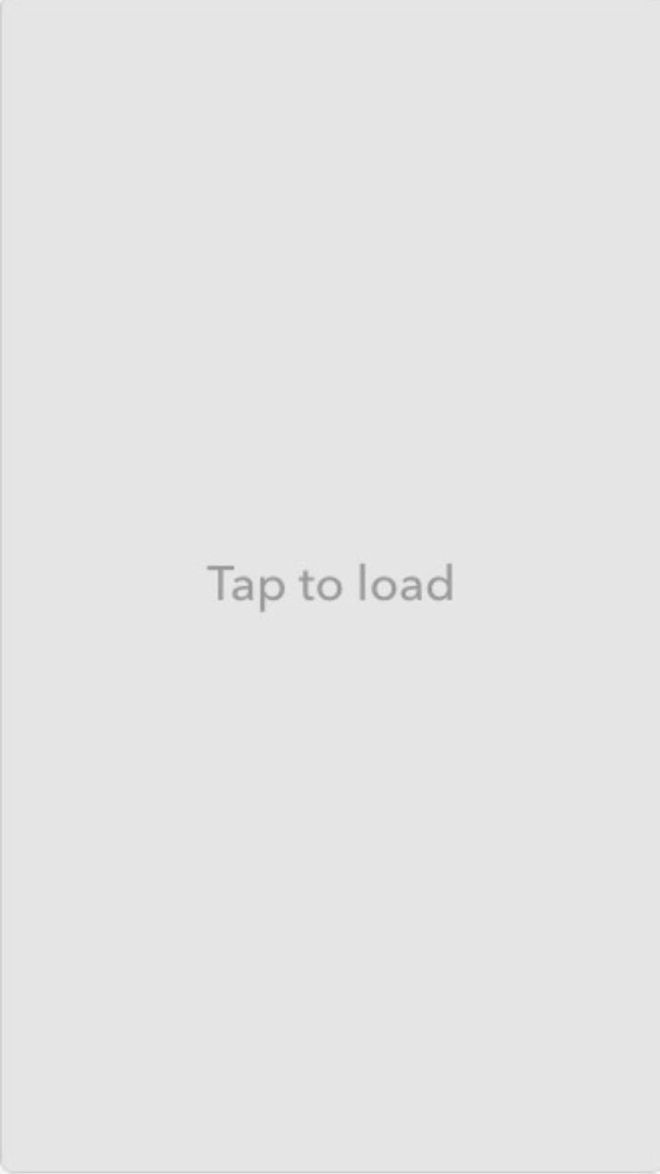 the text tap to load is shown in white