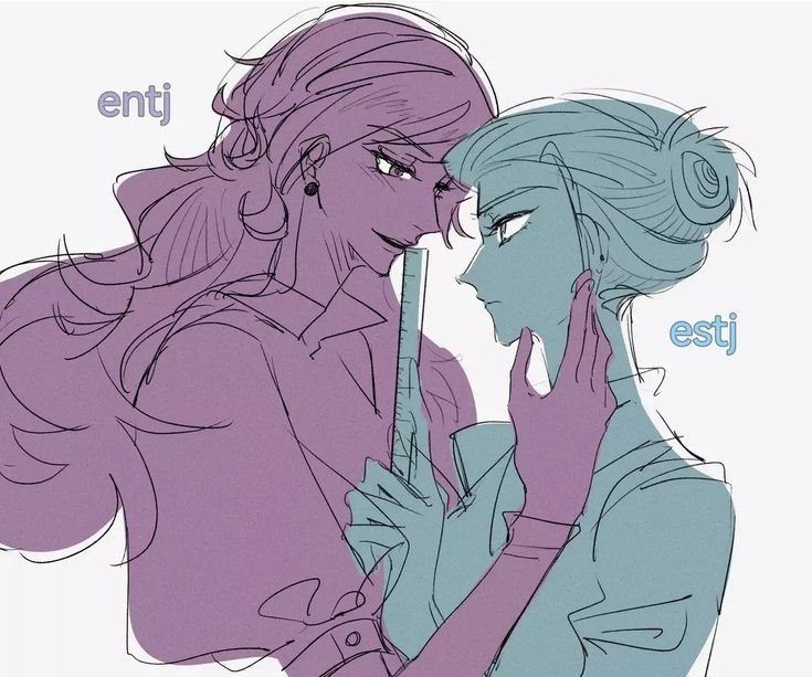 Entj X Estj Mbti Fanart, Entj Estj Fanart, Entj X Estj Mbti, Estj X Entj, Mbti Entj, Entj Estj, Mbti Ships, Mbti Fanart, Type Personality