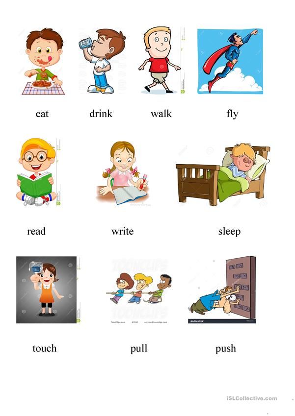 an english worksheet with pictures and words to describe the different things that are in this