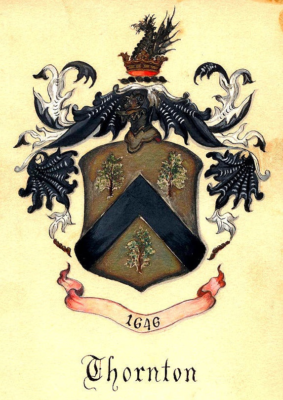 an old coat of arms is shown in this image