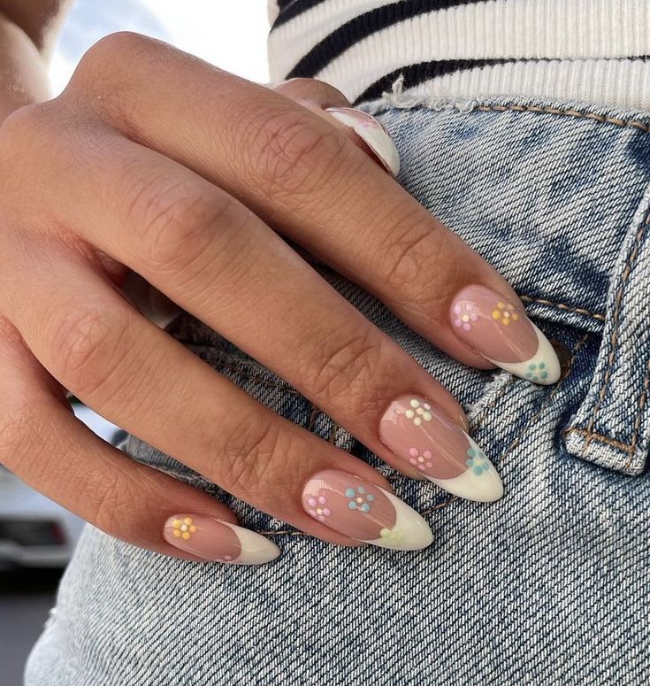 Summery Nails, Basic Nails, Casual Nails, Classy Acrylic Nails, Almond Acrylic Nails, Cute Gel Nails, Soft Nails, Classy Nails, Funky Nails