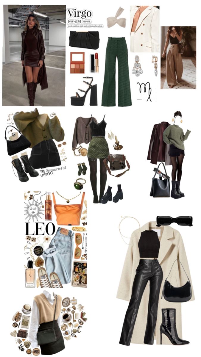 Sun in Leo; Venus in Virgo Sun In Leo, Virgo Outfits, Venus In Virgo, Venus In Leo, E Girl Clothes, Astrology Aesthetic, Venus Fashion, Outfit Inso, Outfits And Accessories