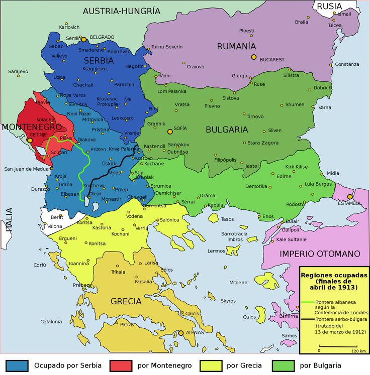 a map of europe showing the major cities and their borders, with names in different languages