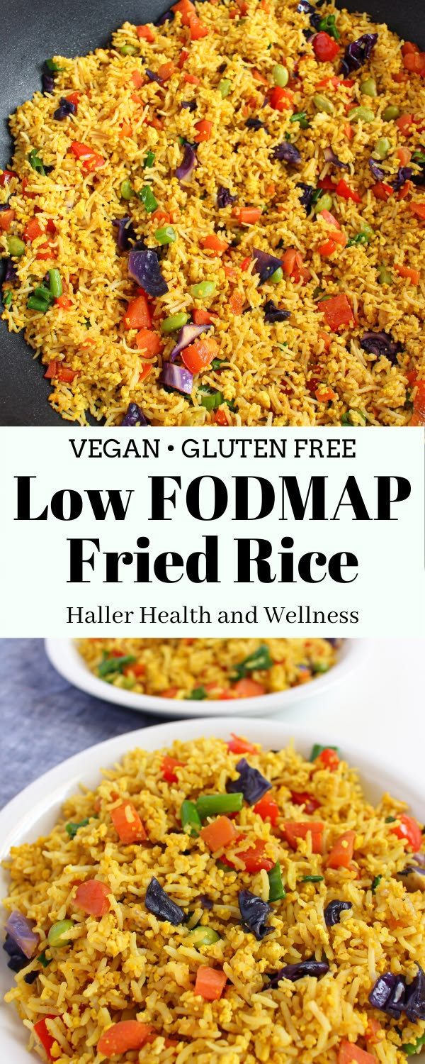 vegan gluten free low fodmap fried rice