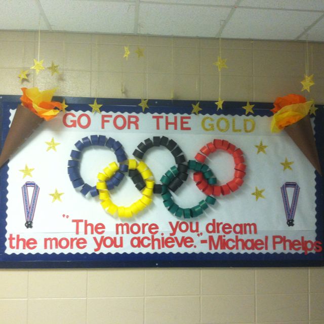 a sign that says go for the gold