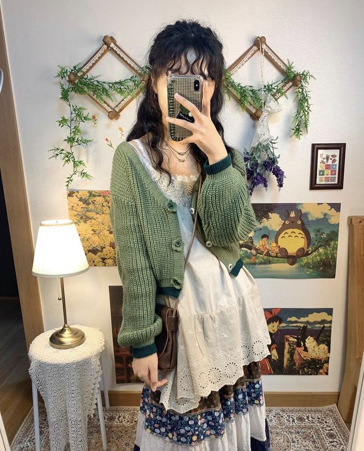 Mori Kei Aesthetic, Sawako Core, Japan Outfits, Goose Clothes, Mori Fashion, Forest Style, Mori Kei, Fashion Terms, Phoebe Buffay