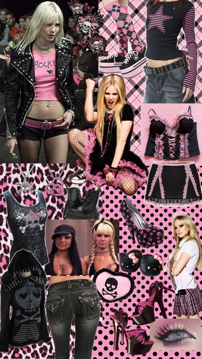 Gothic aesthetic, goth aesthetic, goth style, gothcore, gothic style, gothic aesthetic, all black aesthetic, 2000s goth, 2000s goth girl, goth girls, dark aesthetic, dark style, alternative style, alt aesthetic, alt style alternative style, alternative aesthetic, 2000s style, 2000s pop star, 2000s aesthetic, rockstar gf, rockstar aesthetic, rock aesthetic, rock style, emo style, emo fashion, emo aesthetic, emo outfits, pink emo, pink emo aesthetic, pink emo outfits, gamine essence, gamine kibbe, flamboyant gamine, soft gamine, dramatic essence, ingenue essence Aesthetic Emo Outfits, 2000s Rock Fashion, Pink Emo Outfits, Pink Emo Aesthetic, Girly Goth Aesthetic, Pink Punk Outfits, 2000s Pop Star, 2000s Goth Fashion, Rock Aesthetic Outfits