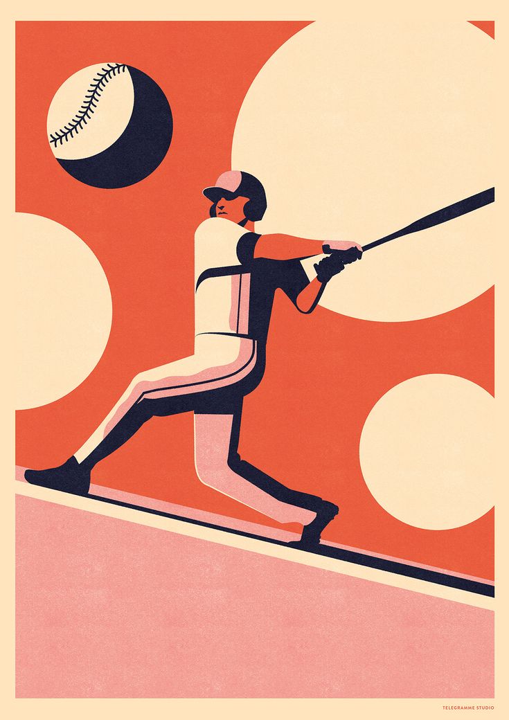 a man swinging a baseball bat on top of a red and white field with balls