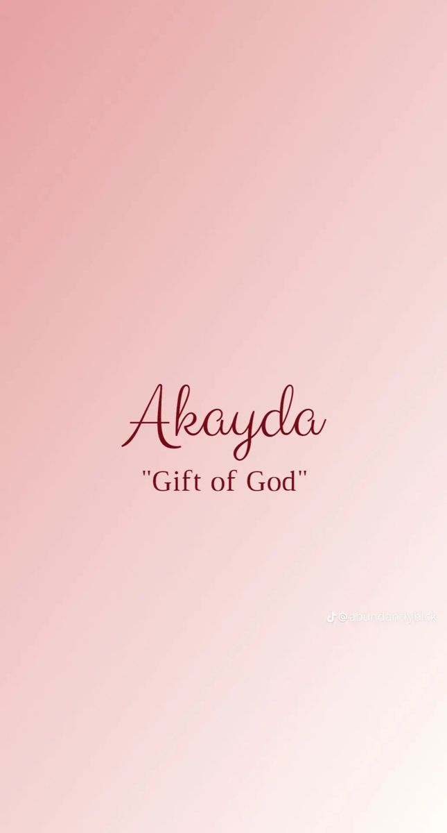 a pink background with the words, alkaydda gift of god on it