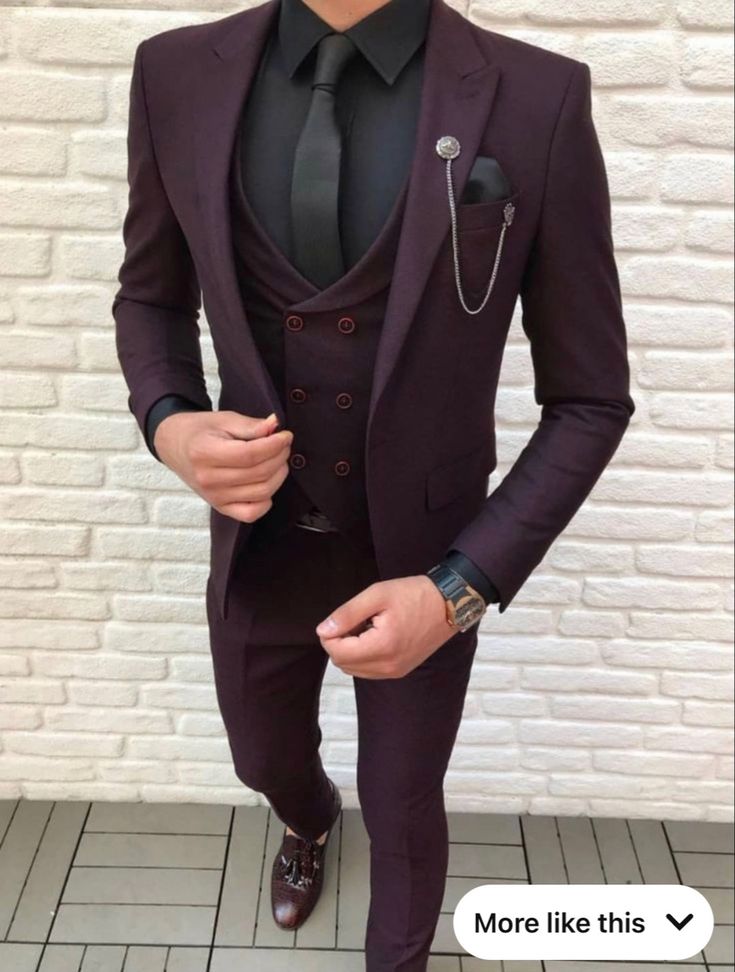 Three Piece Suit Mens, Suits For Guys, Male Suits, Green Suit Men, Groom Dress Men, Stylish Mens Suits, Tshirt Streetwear, To Start A Conversation, Slim Fit Suit Men