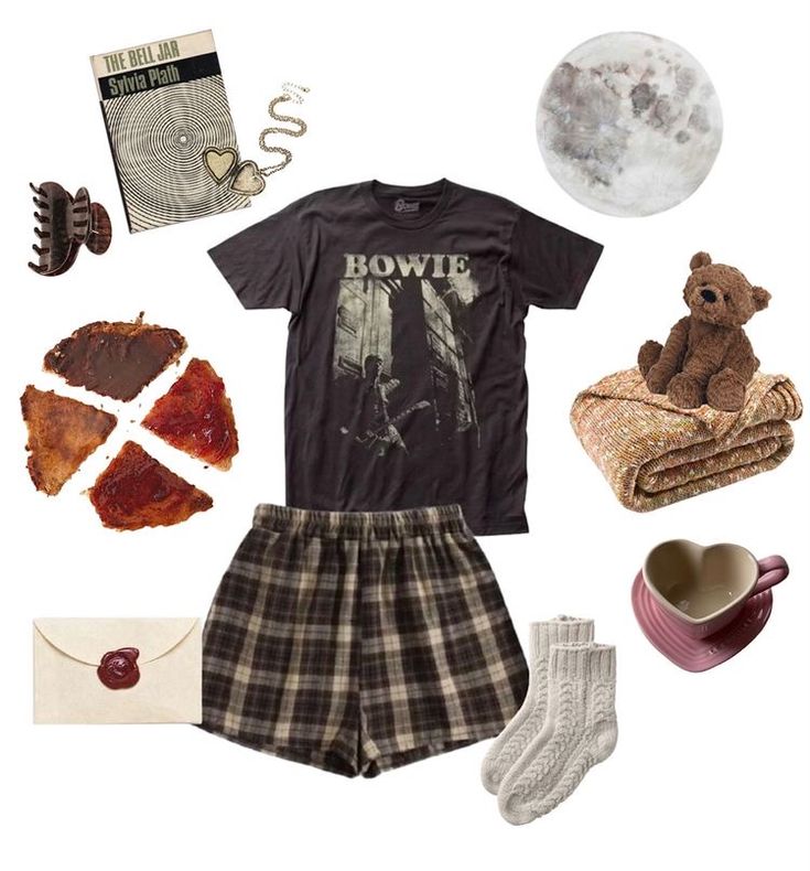 Cozy Outfit Ideas Aesthetic, Indie Pajamas, Moony Outfits, Marauders Inspired Outfits, Bunny Outfits, Her Drawing, Pajamas Aesthetic, School Homework, Mood Clothes