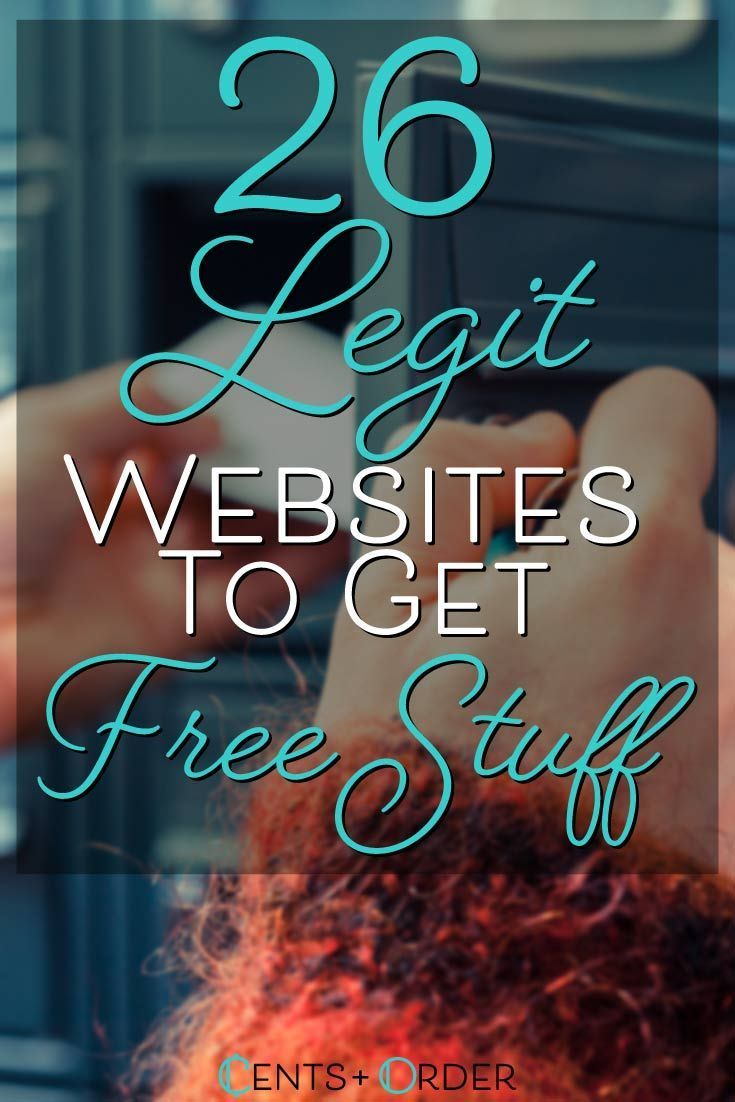 a woman's hair is shown with the words 26 legit website to get free stuff