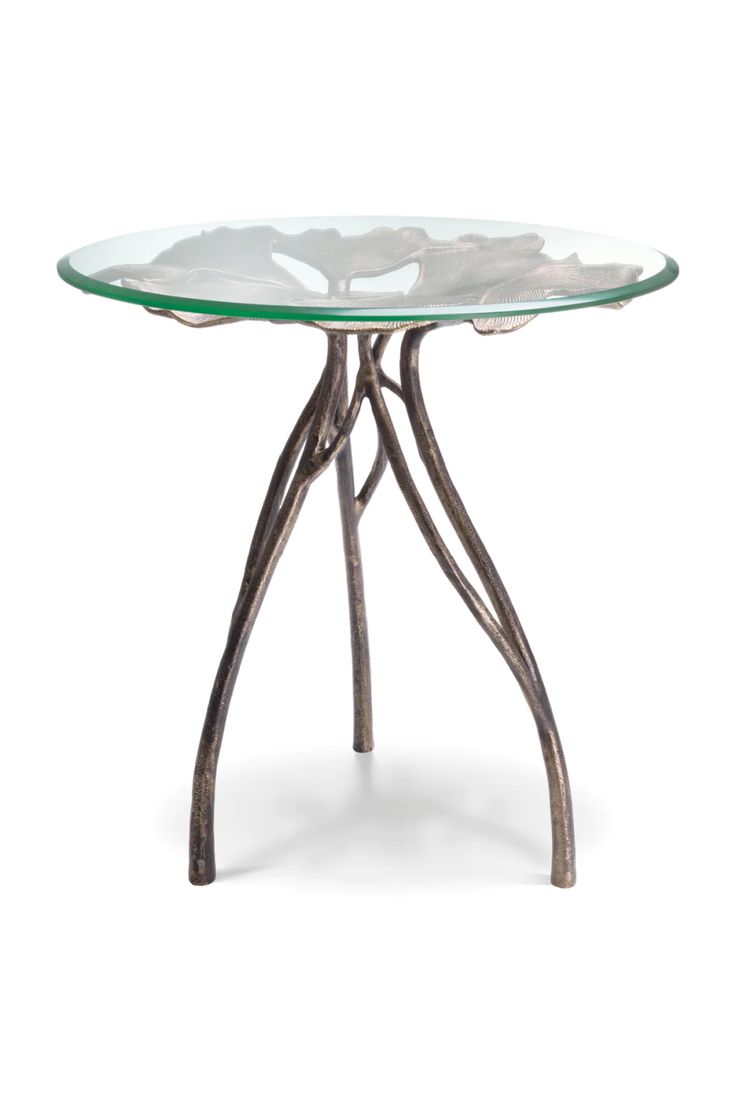 Round Glass Side Table | Eichholtz Poseidon | Oroa.com Coral Table, Glass Side Table, Glass Side Tables, Design Table, European Furniture, Design District, Miami Design, European Designs, Luxury Furniture