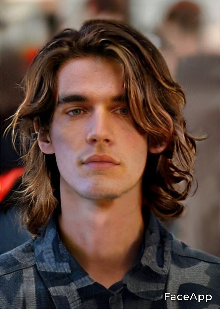 Long Hair Men Highlights, Side Part Wavy Hair Men, Guy With Shaggy Hair, Long Men’s Hair Cuts, Mens 90s Hairstyles Long, Men’s Hair Long On Top Short On Sides, Men Long Layered Haircut, Longer Male Haircuts, Men’s Long Hair Straight