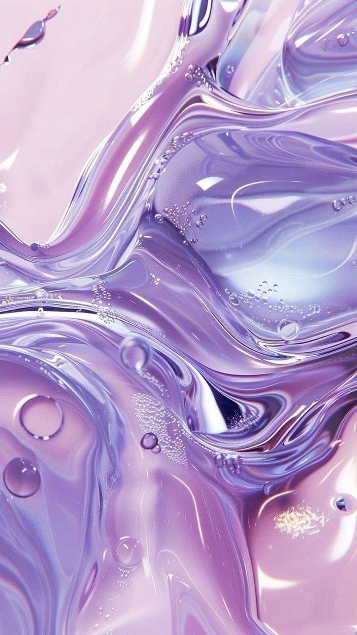 an abstract purple background with water drops