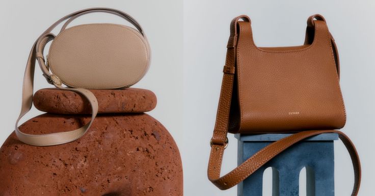 Cuyana Revive | Shop Sustainably | Buy Second-hand Cuyana Bag, Saddle Bag, Second Life, Leather Goods, Belt Bag, Saddle Bags, Leather Backpack, Two Hands, Fashion Backpack