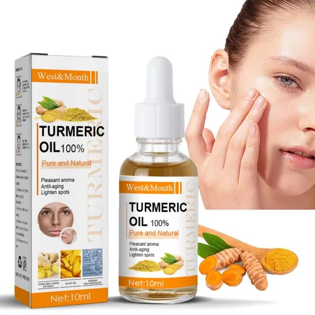 Moisturizing Skin Care, Turmeric Essential Oil, Turmeric Oil, Dark Spots On Face, Brown Spots Removal, Cold Symptoms, Forehead Wrinkles, Dark Spot Corrector, Remove Dark Spots