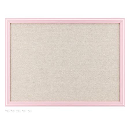 an empty pink frame on a white background