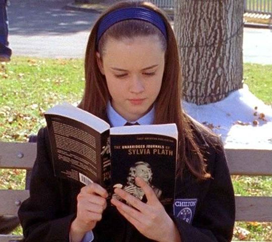 The Comprehensive Guide to Dating a Book Nerd | Blog | Epic Reads  http://www.epicreads.com/blog/the-comprehensive-guide-to-dating-a-book-nerd/ Gilmore Book List, Rory Gilmore Reading Challenge, Rory Gilmore Books, Rory Gilmore Reading, Babette Ate Oatmeal, Amy Sherman Palladino, Little Dorrit, The Gilmore, People Reading