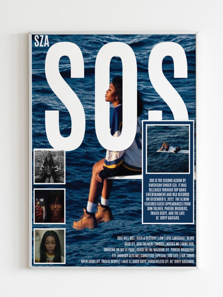 the cover of so2 magazine with images of people swimming in the ocean and sitting on a boat