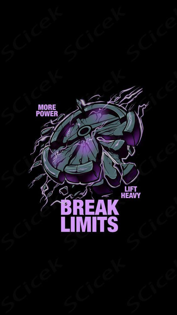 the break limits logo on a black background