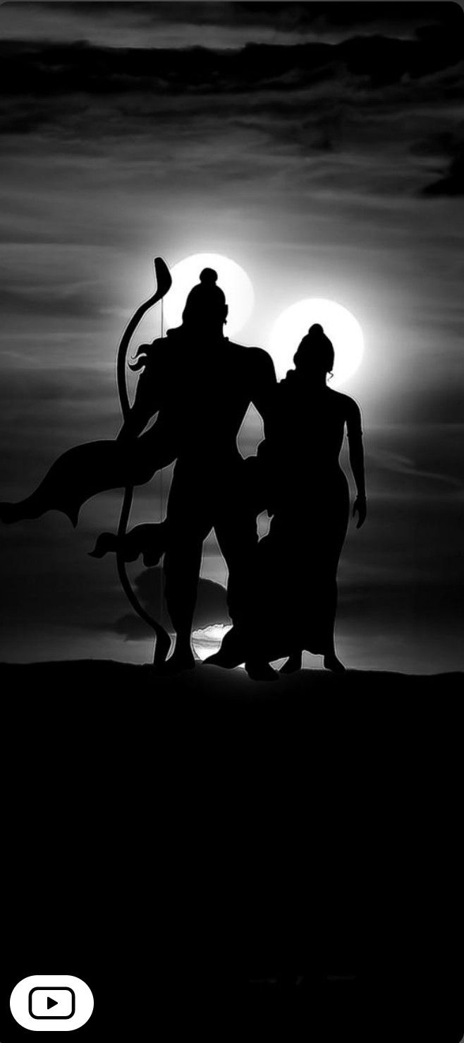 black and white photograph of two men in front of the moon with an arrow on their back