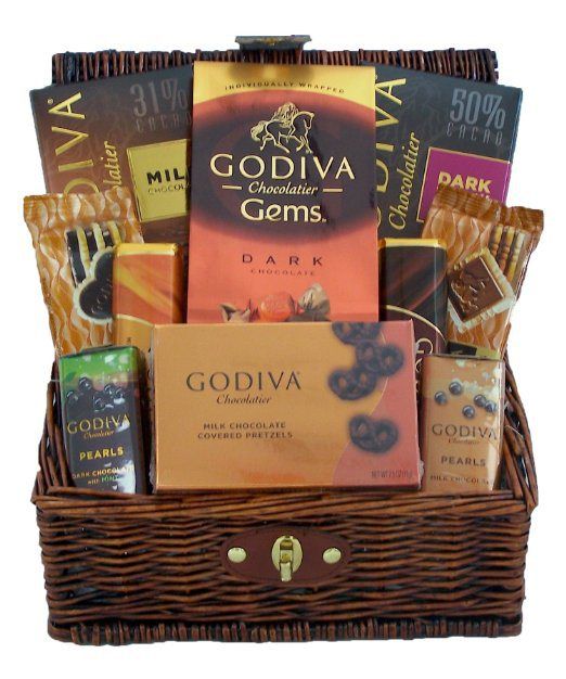 the gourmet chocolate gift basket