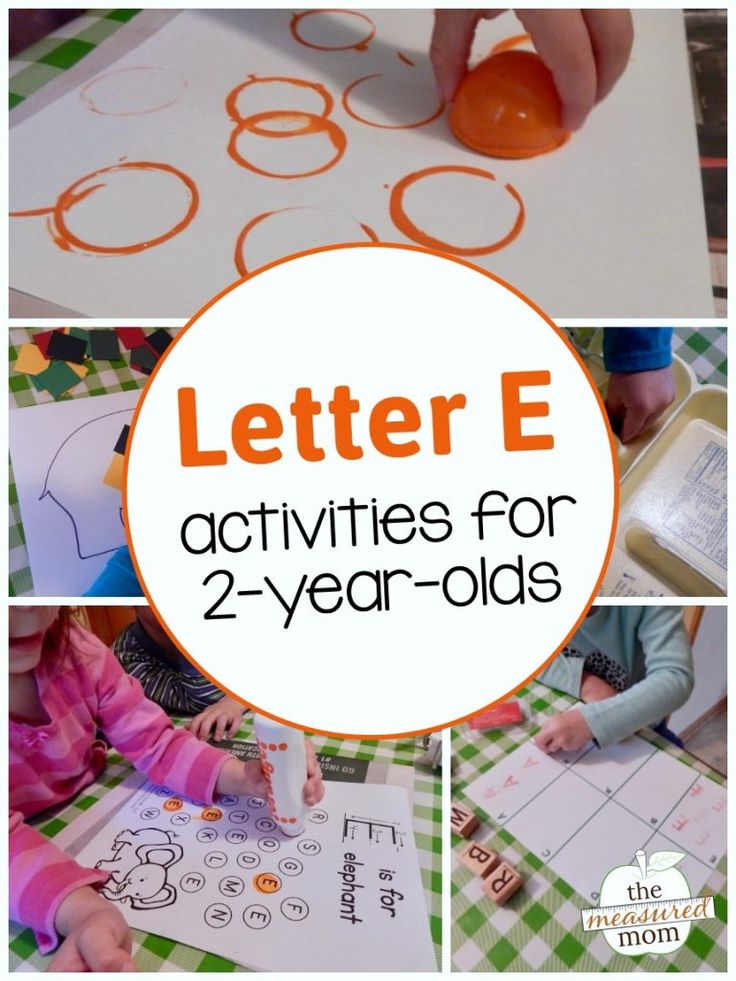 Alphabet Activities for 2-year-olds - The Measured Mom Activities For 2 Year, Letter E Activities, Letter E Craft, The Measured Mom, Measured Mom, Nursery Activities, Toddler Education, Cotton Craft, Teaching Toddlers