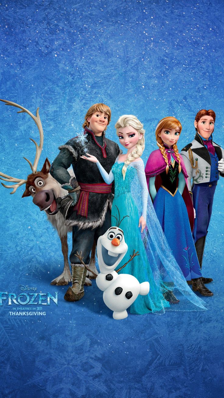 an image of frozen princess and her friends