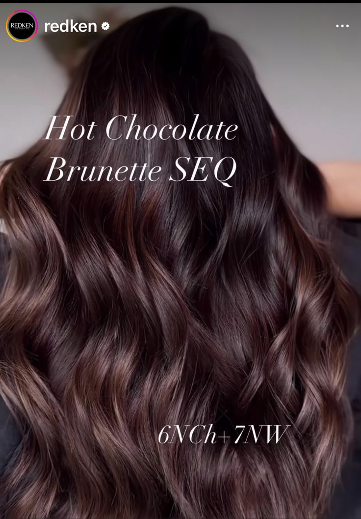 Rich Chocolate Brown Hair Formula, Chocolate Brown Formula, Hot Chocolate Hair, Chocolate Glaze Hair, Glaze Hair Color, Toner Shades, Chocolate Auburn Hair, Glaze Hair, Salon Board