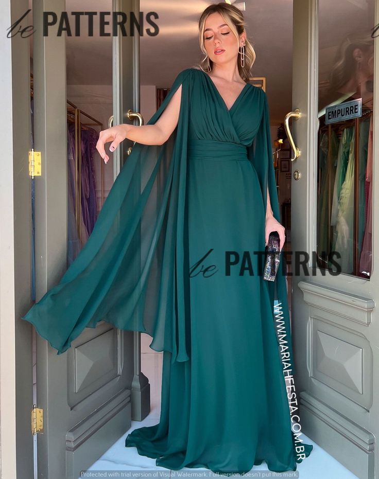 Elegant Dress//Mother of the bride groom dresses 2023 Elegant Green Dresses Lightinthebox, Luxury Green Elegant Chiffon Dress, Elegant Floor Length Dresses For Women, Dress Big Size, Elegant Maternity Dresses, Bride Groom Dresses, Dress Mother Of The Bride, Stylish Kurtis Design, Big Size Dress