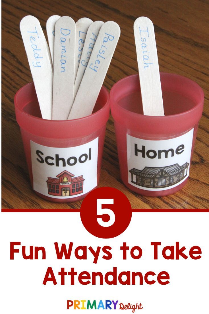 five fun ways to take attendance from primary homeschool students in the school year