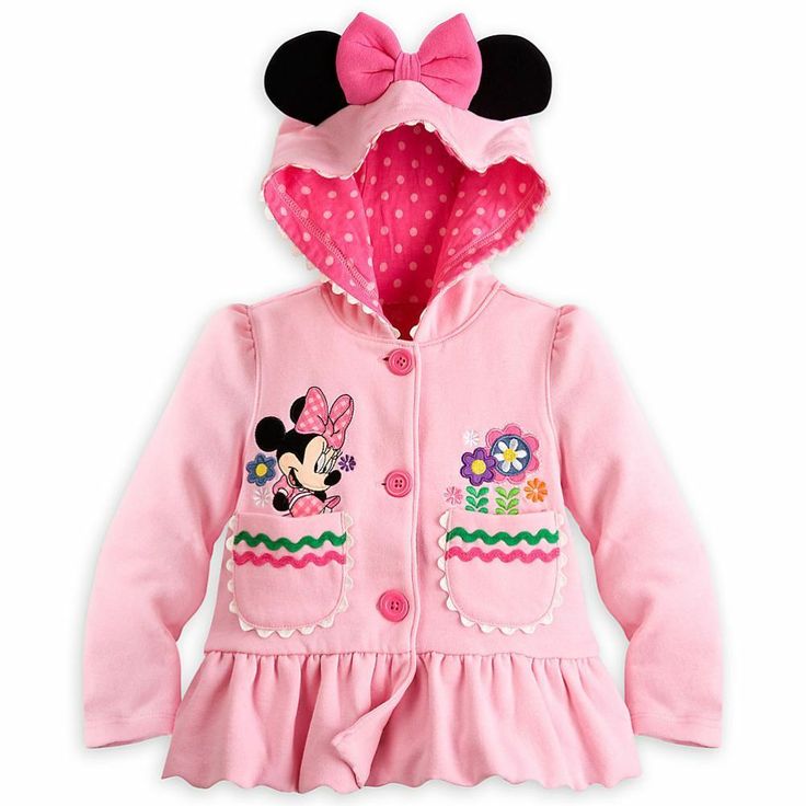 Disney Store Minnie Mouse Hoodie Sweat Shirt  Girl Size 5/6  Infants, Toddlers, & Kids Size (approx) Alpha Height in Inches Weight in lbs Age Chest in Inches Waist in Inches 0-3m   up to 22" up to 11 lbs 0-3 mos     3-6m   22-25" 11-15 lbs 3-6 mos     6-9m   25-27" 15-18 lbs 6-9 mos     9-12m   27-29" 18-22 lbs 9-12 mos     12-18m   27-31" 18-26 lbs 12-18 mos     18-24m   29-33" 22-29 lbs 18-24 mos     2T   31-34" 26-29 lbs 1-2 yrs 20½" 20" 3T   34-38" 29-33 lbs 2-3 yrs 21" 20½" 4T   38-42" 33-3 Minnie Mouse Hoodie, Disney Baby Clothes, Jacket For Girls, Girl Sweat, Long Rain Coat, Minnie Mouse Dress, Disney Things, Minnie Mouse Pink, Yellow Raincoat