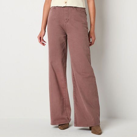 The chic hue and styling of this pair of a.n.a women's wide-leg jeans lends them a versatile polished look to wear with everything in your wardrobe. Cut for the highest rise, they are made from a stretch cotton-blend with recycled fabric and have a button-zip fly. Wear it with a fitted tank or tee. Closure Type: Button & ZipperPockets: 1 Front Coin Pocket, 2 Back Slip Pockets, 2 Front Slip PocketsRise: Highest RiseFiber Content: 99% Cotton, 1% SpandexFabric Description: DenimInseam: 32 InCare: T Cheap Khaki Wide Leg Bottoms, Cheap Full Length Khaki Wide Leg Pants, Cheap Brown Jeans For Spring, Cheap Beige Wide Leg Bottoms, Cheap Classic Wide Leg Bottoms, Cheap Solid Color Jeans For Fall, Versatile Wide Leg Flare Jeans For Fall, Fall Wide Leg Cotton Flare Jeans, Fall Wide-leg Jeans