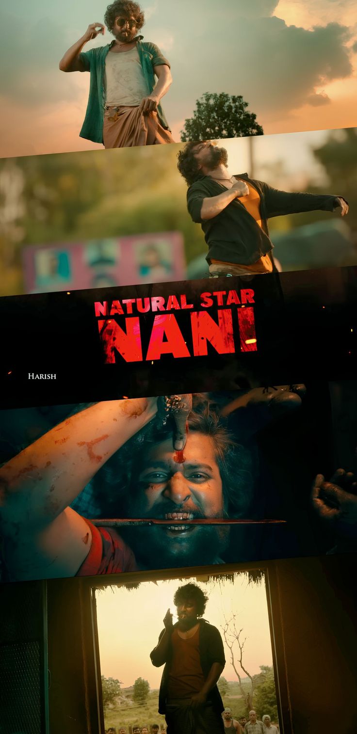 the movie poster for natural star nanf