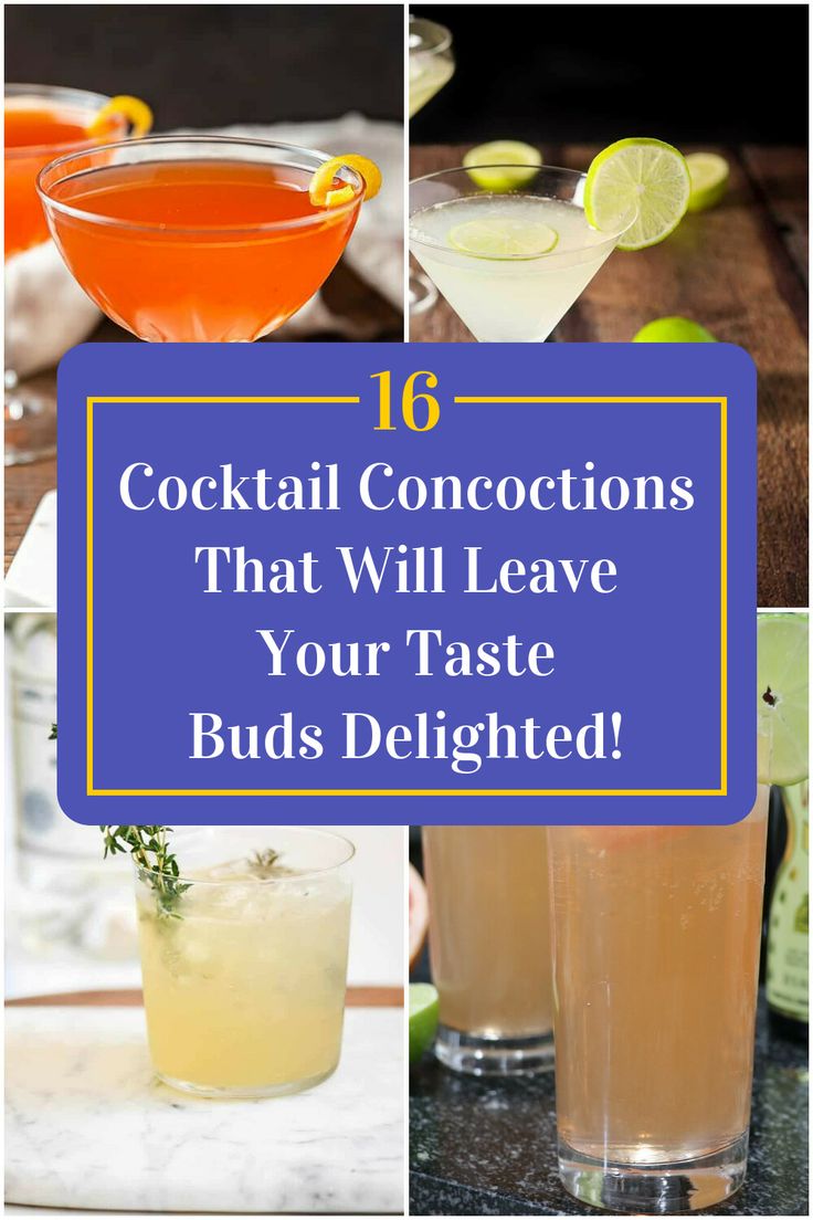 Collage of 4 unique cocktails. Cocktails That Dont Taste Like Alcohol, Bourbon Tea Cocktail, Butterfly Cannon Tequila Drinks, Hibiscus Bourbon Cocktail, Cocktails That Don’t Taste Like Alcohol, Shaken Not Stirred, Unique Cocktails, Drink Up, Delicious Cocktails