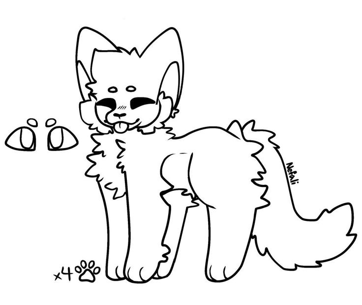 a black and white drawing of a fox with an egg in it's mouth