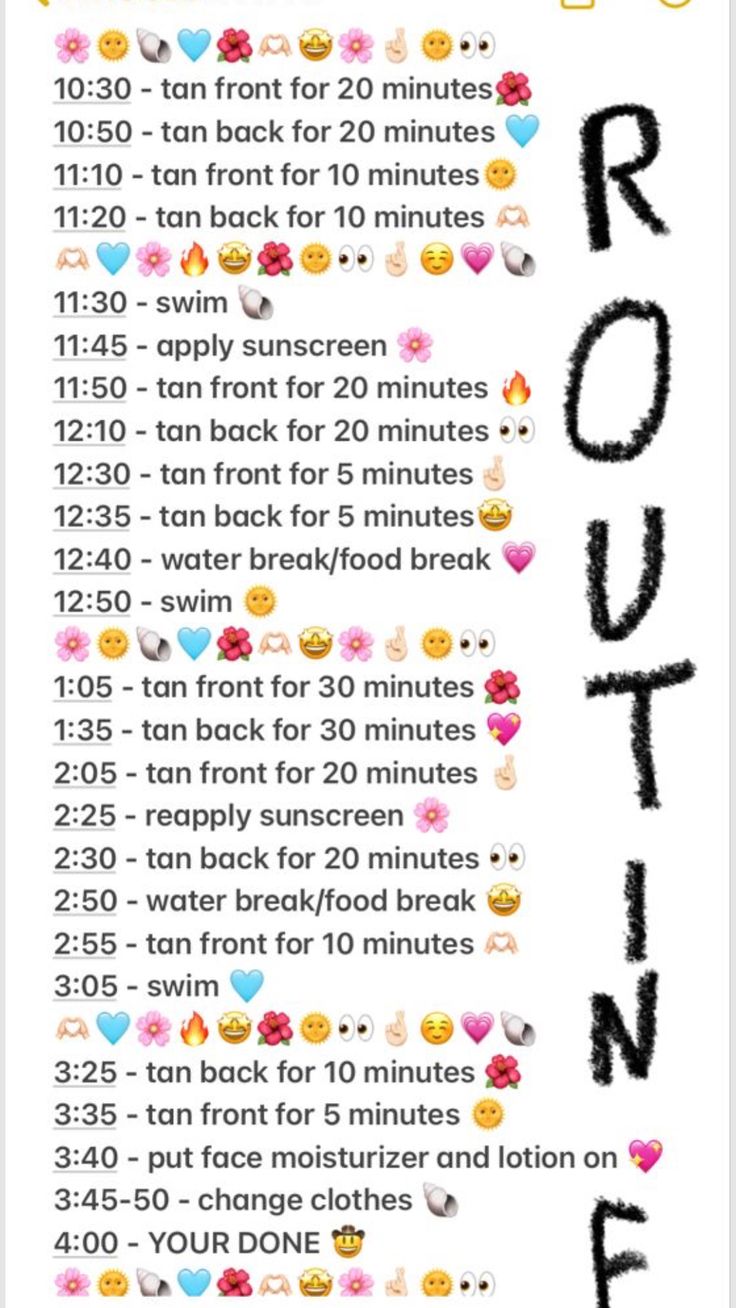 Tanning Schedule, Tan Routine, How To Tan, Routine Workout, Tanning Routine, Summer Body Workout Plan, Summer Checklist, Summer Prep, Summer Hacks