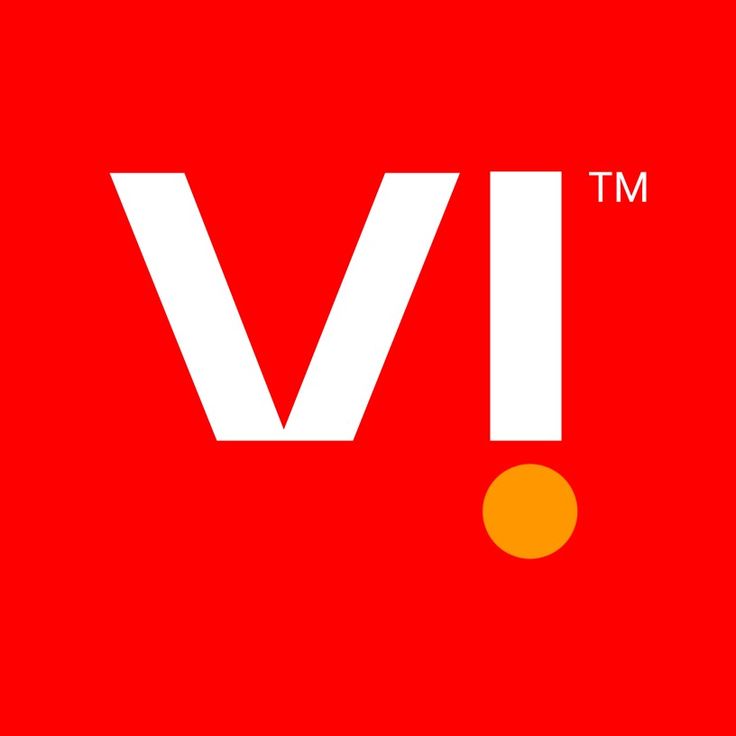 an orange and white logo with the letter iv in it's center on a red background