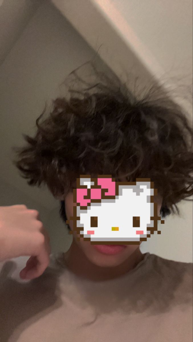 Hello Kitty Boy, Ethan Garcia, Fluffy Curly Hair, Brown Hair Boy, Puffy Hair, Edgars Haircut, Hairstyle Names, Cute Brunette, Male Icon