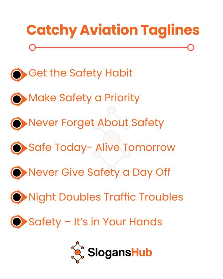 693 Catchy Aviation Safety Slogans & Flight Safety Slogans | Safety ...