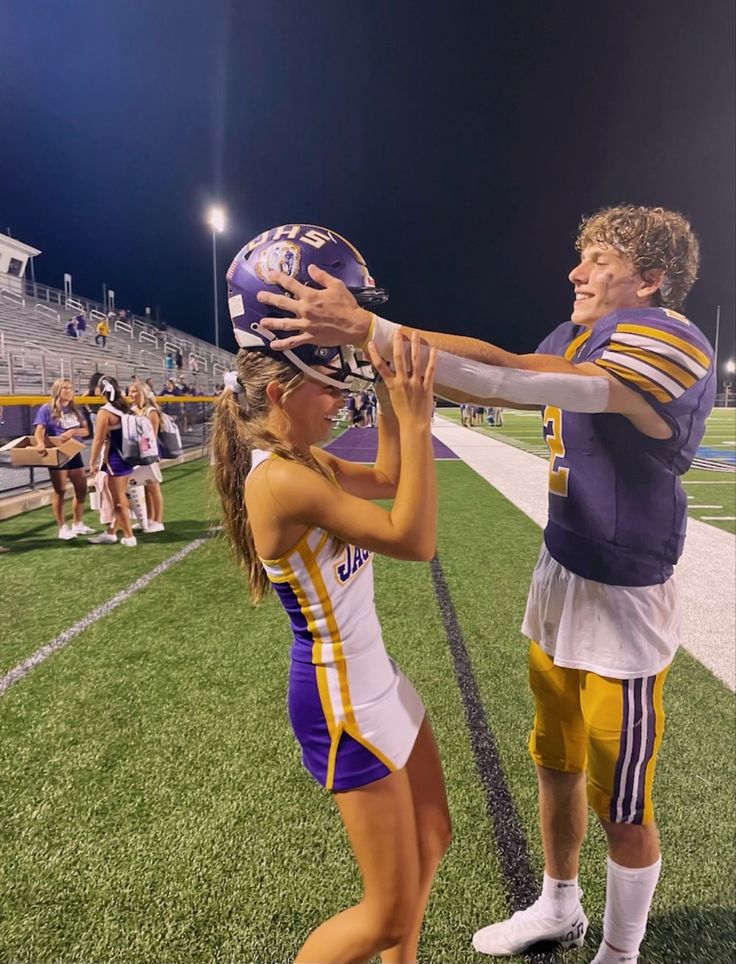 football, cheerleader, friday night lights, couple