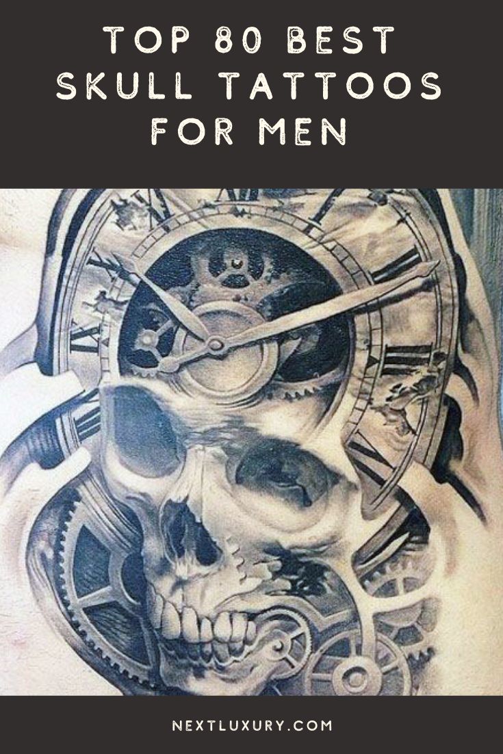 the top 80 best skull tattoos for men