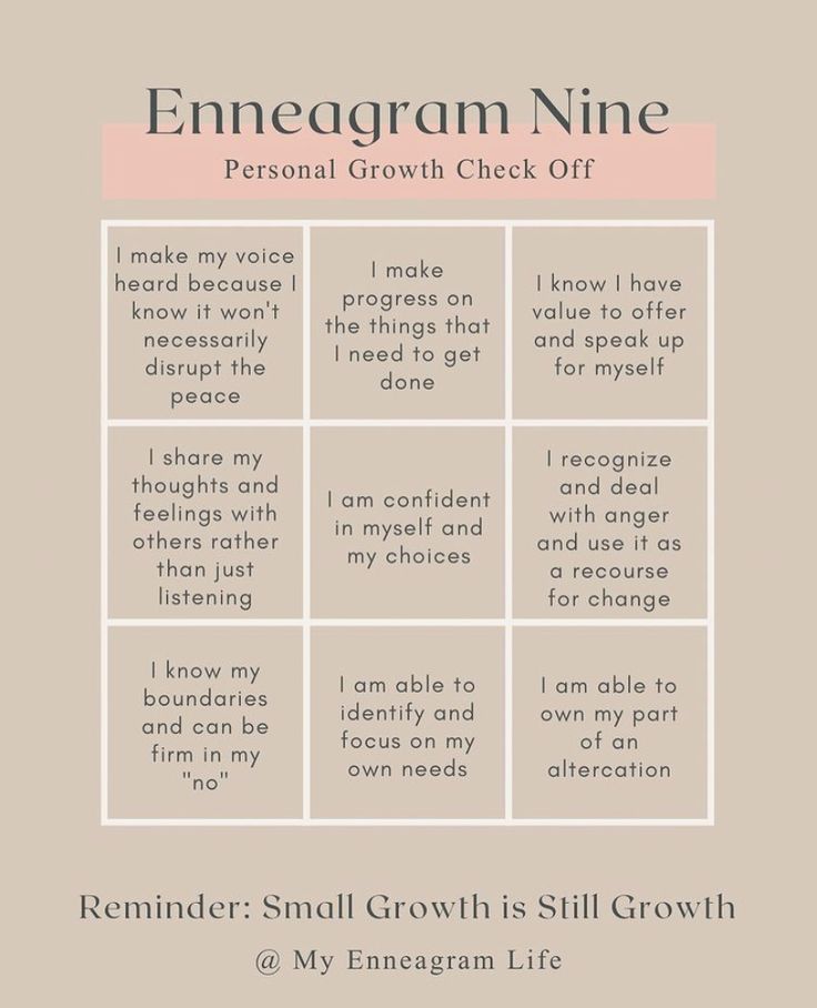 Enneagram 9 Growth Tips, Infp Enneagram, 3 Enneagram, Enneagram 9w1, Enneagram Type 9, Type 6 Enneagram, Enneagram Test, Infj Type, Enneagram 9