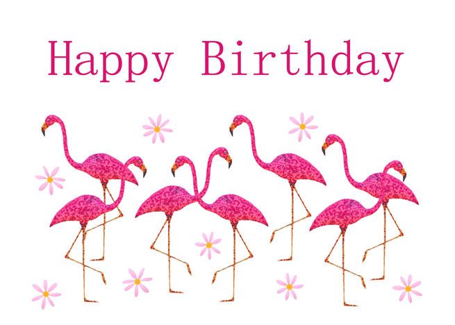 Pin By Carol Walls On Other Cards Flamingo Happy Birthday Pink Flamingo Birthday Flamingo Birthday