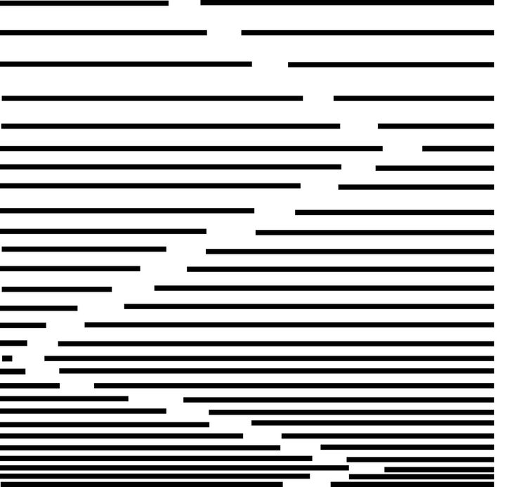 a black and white image of lines in the air with one line running through it